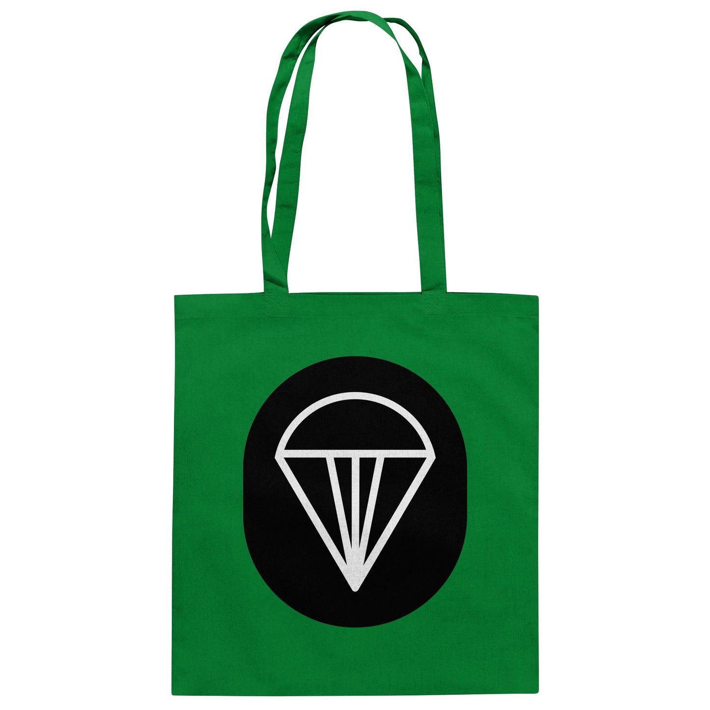 DDR Ostalgie Baumwolltasche • NVA EMBLEM - FALLSCHIRMJÄGER