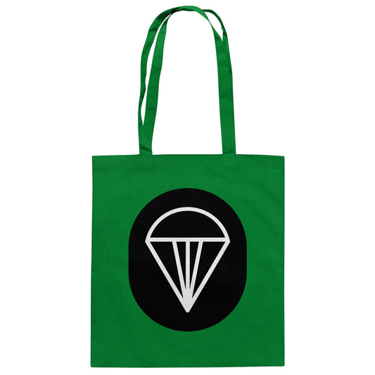 DDR Ostalgie Baumwolltasche • NVA EMBLEM - FALLSCHIRMJÄGER