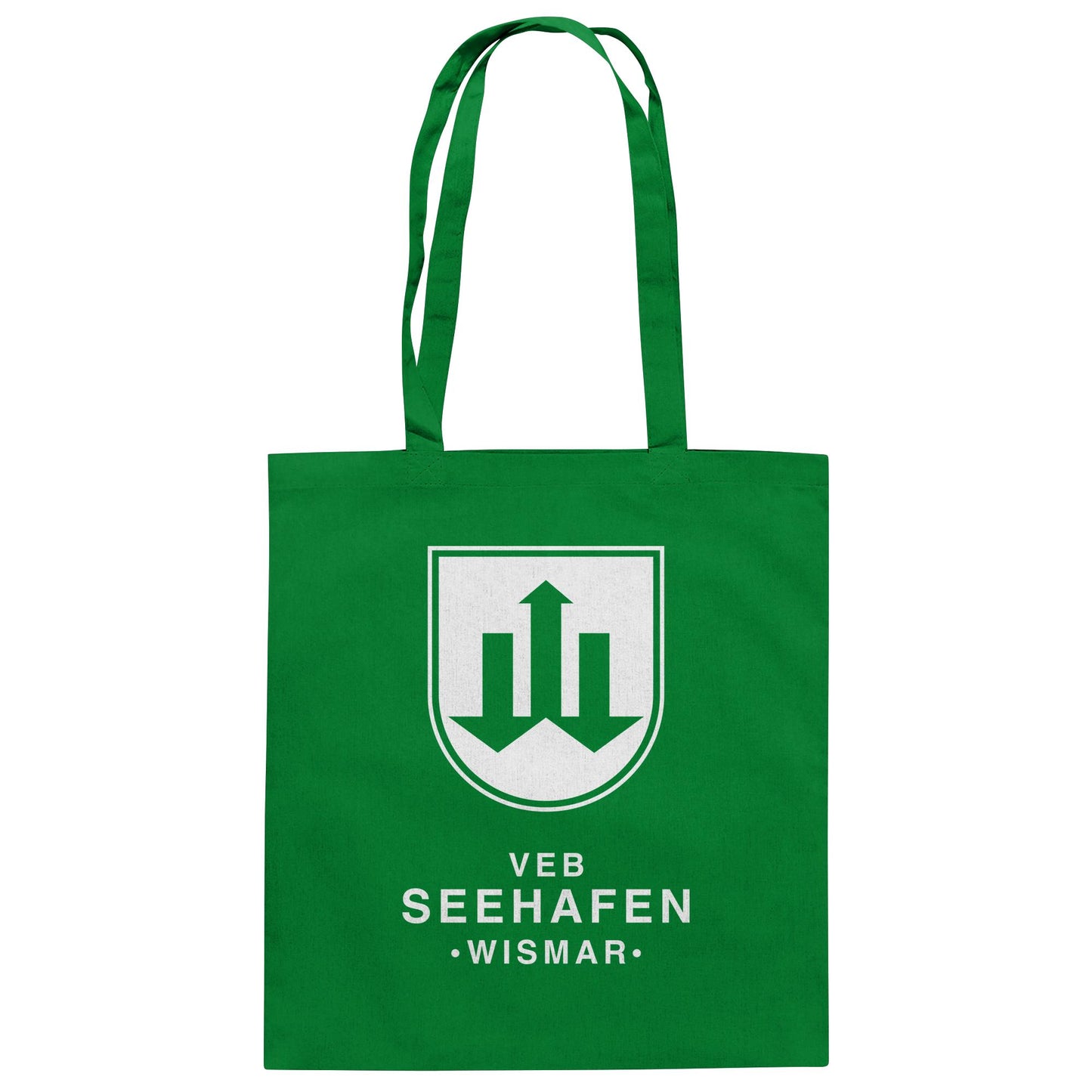 DDR Ostalgie Baumwolltasche • VEB SEEHAFEN WISMAR