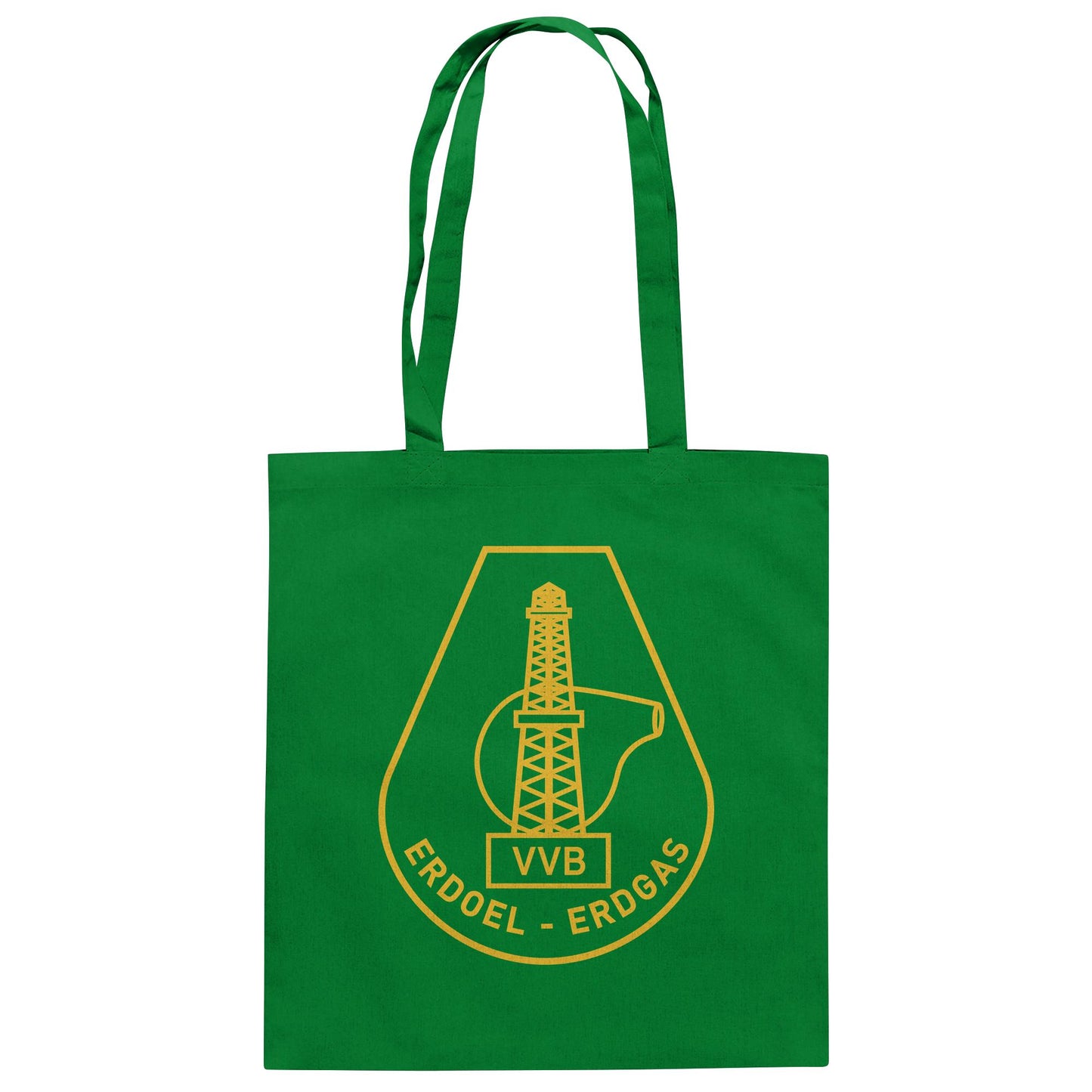 DDR Ostalgie Baumwolltasche • VVB ERDOEL-ERDGAS