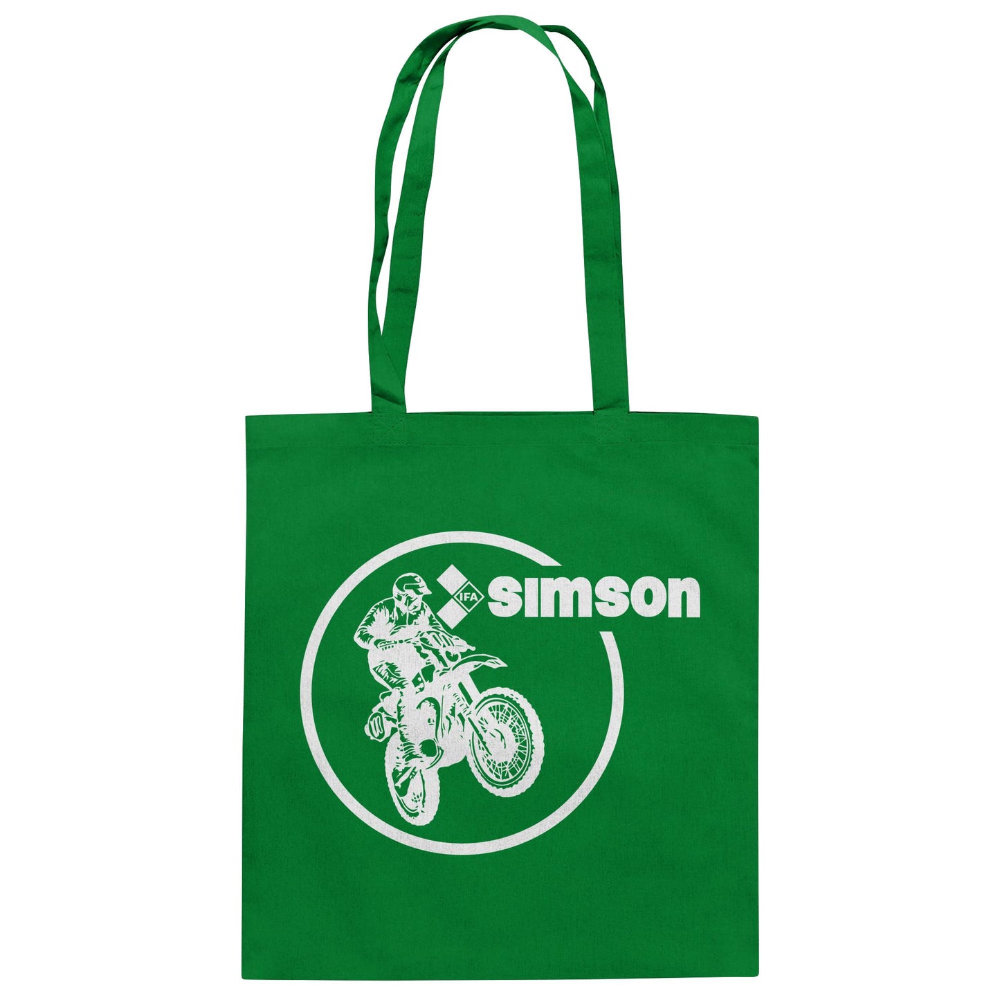 DDR Ostalgie Baumwolltasche • IFA SIMSON CROSS (ORIGINAL NICKI MOTIV)