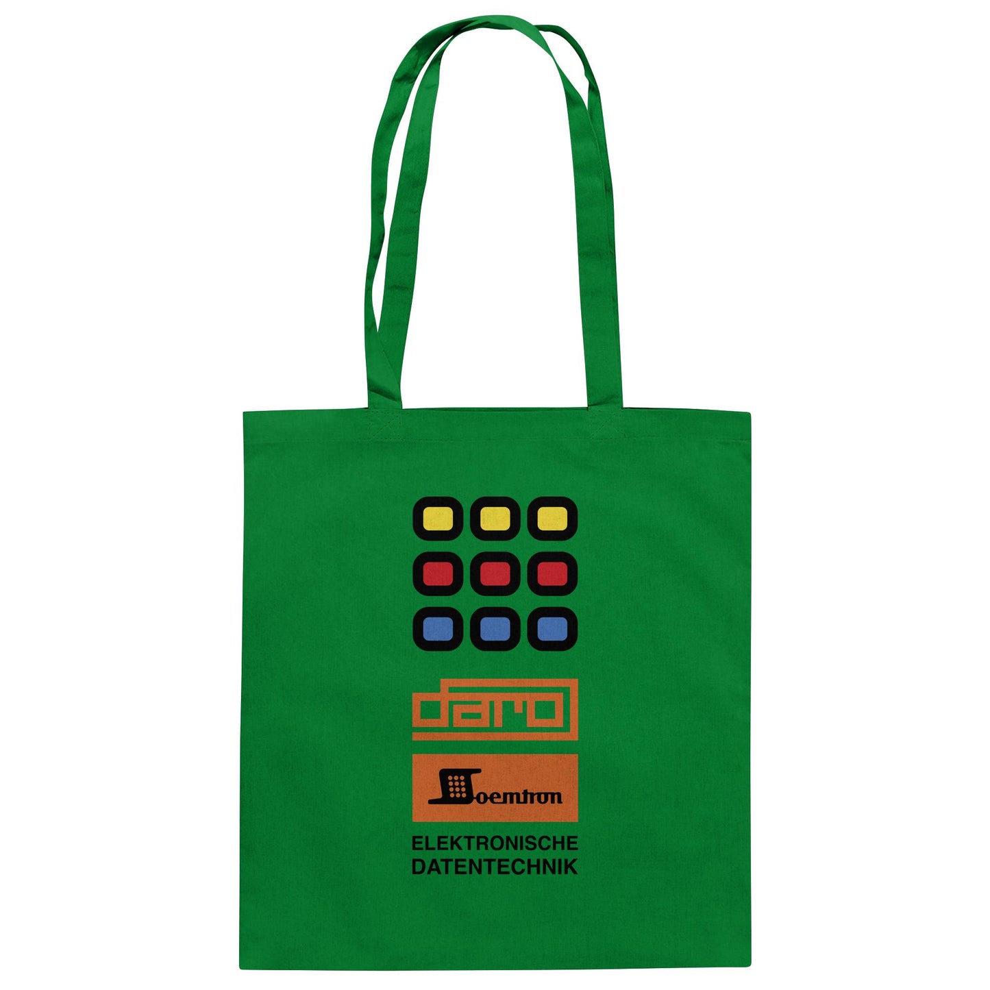DDR Ostalgie Baumwolltasche • DARO - ELEKTRONISCHE DATENTECHNIK DDR