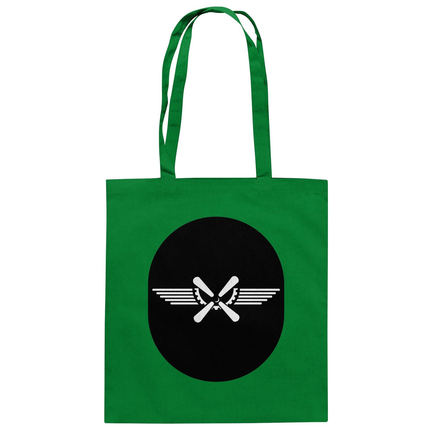 DDR Ostalgie Baumwolltasche • NVA EMBLEM - FLUGZEUGMECHANIKER