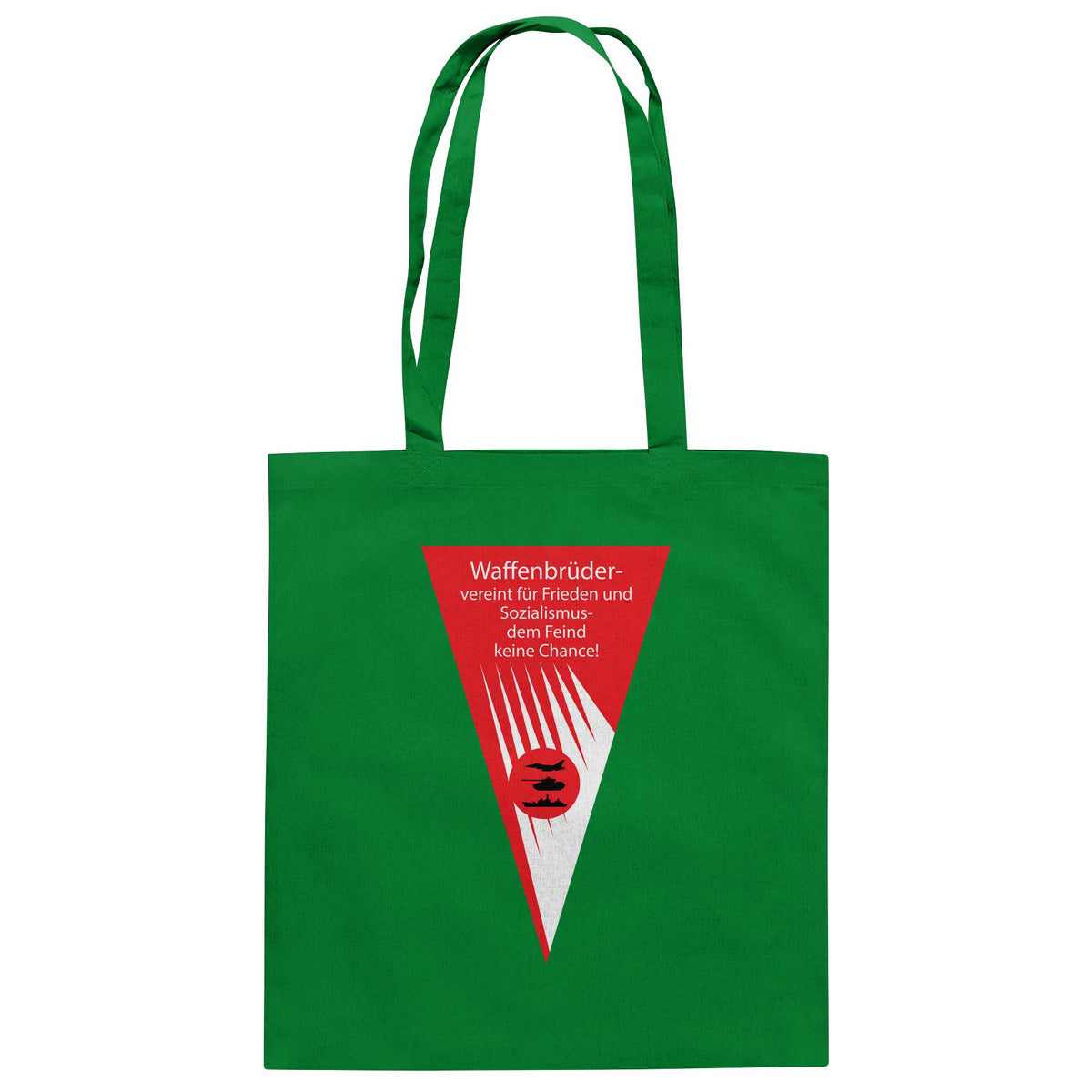 NVA - WAFFENBRÜDER | DDR Ostalgie Baumwolltasche