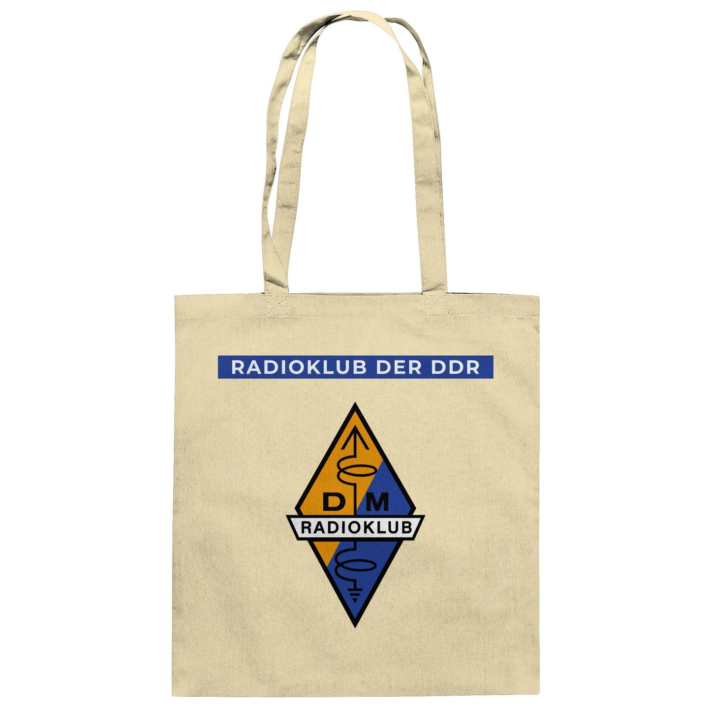 DDR Ostalgie Baumwolltasche • RADIOKLUB DER DDR