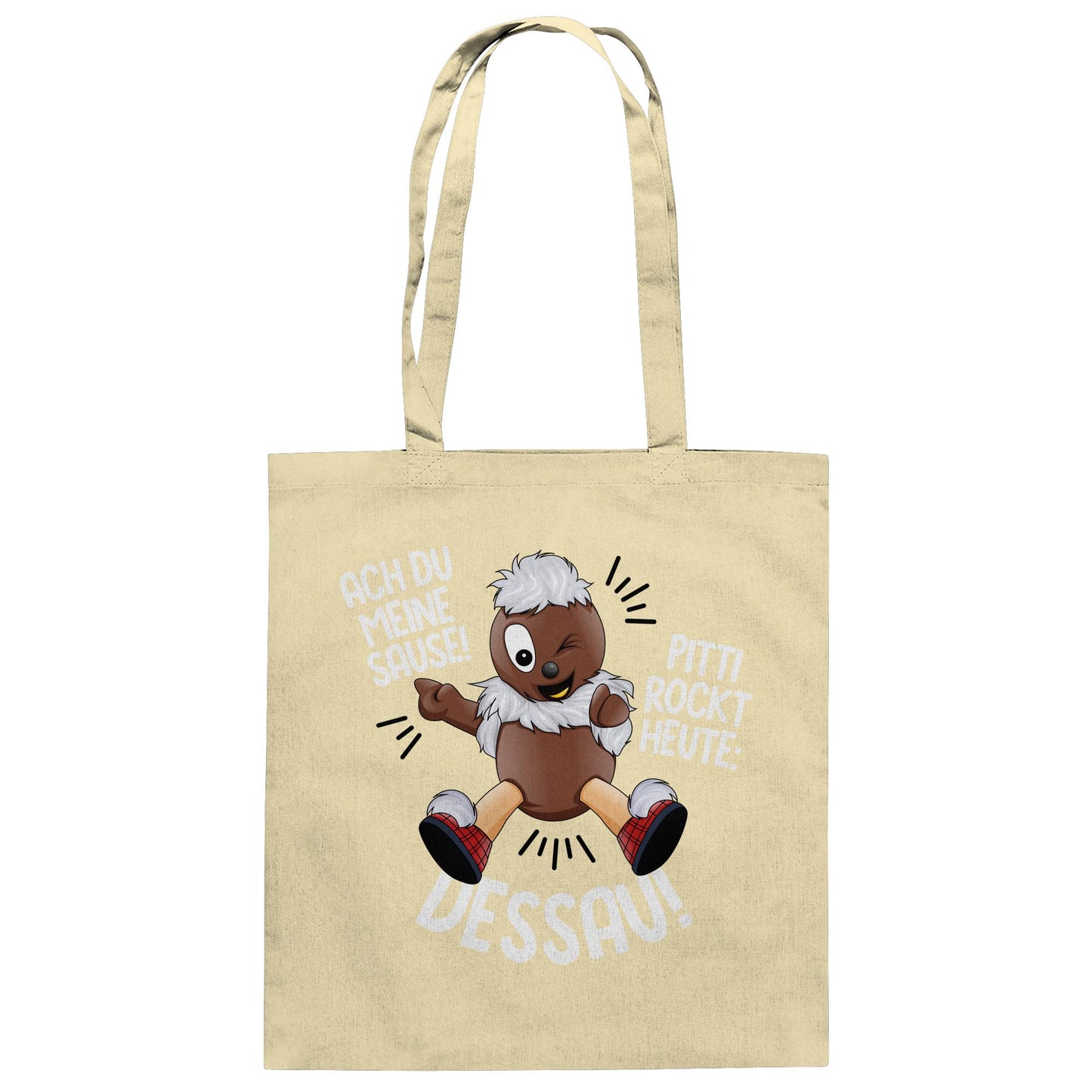 Pitti Stadt Nicki (Baumwolltasche) • PITTI ROCKT HEUTE DESSAU!