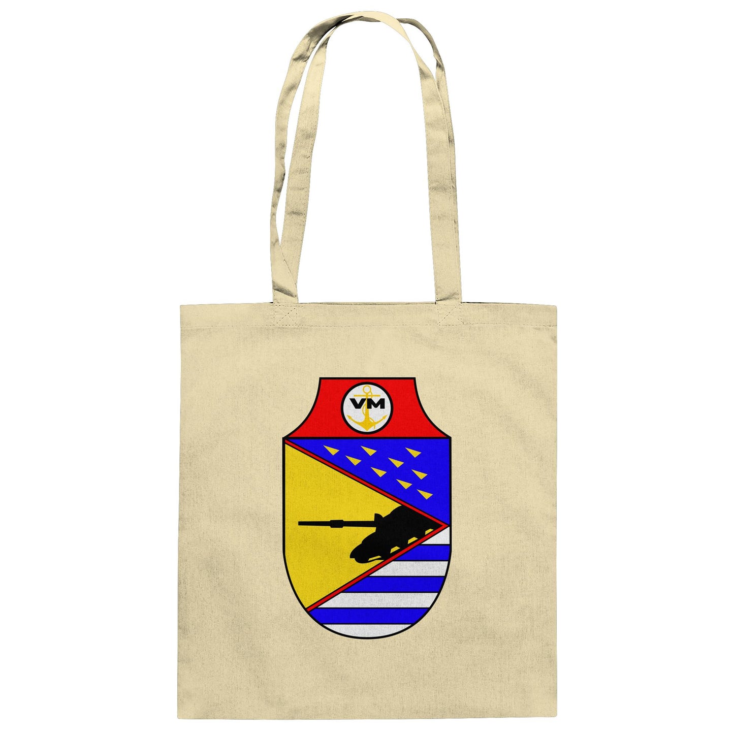 DDR Ostalgie Baumwolltasche • NVA EMBLEM - LANDUNGSKRÄFTE