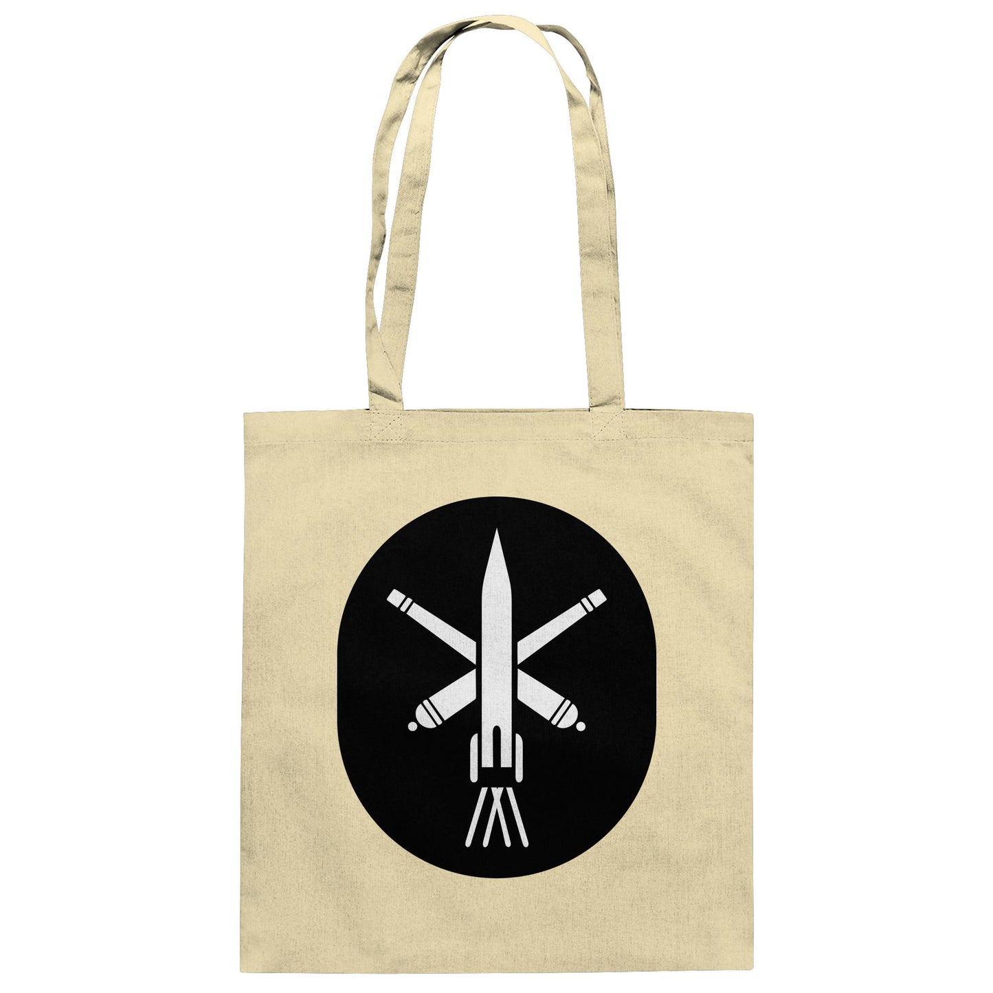 DDR Ostalgie Baumwolltasche • NVA EMBLEM - ARTILLERIE