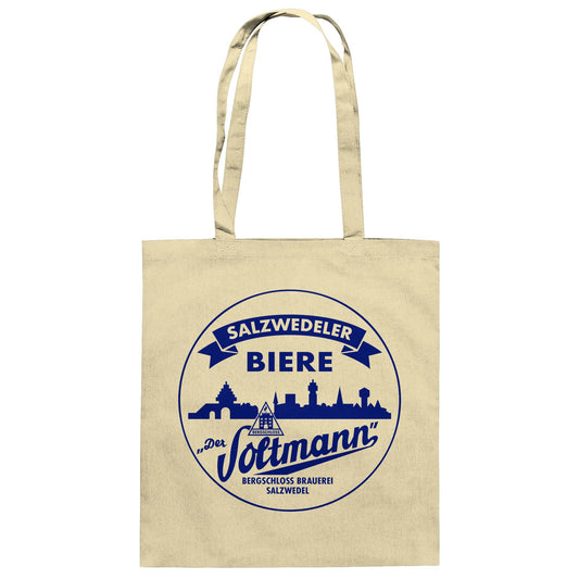 DDR Ostalgie Baumwolltasche • SALZWEDELER BIERE - DER SOLTMANN