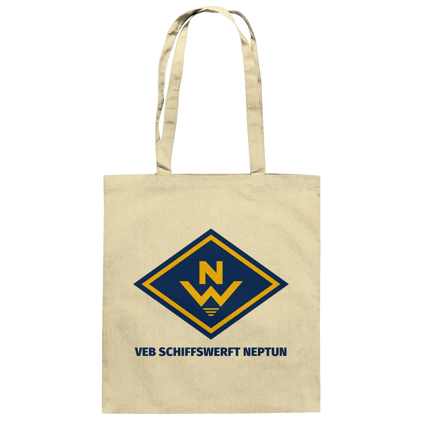 DDR Ostalgie Baumwolltasche • VEB SCHIFFSWERFT NEPTUN