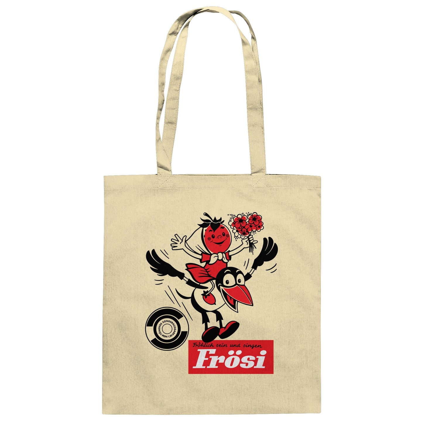 DDR Ostalgie Baumwolltasche • FRÖSI - TÖNENDE SONDERAUSGABE (ORIGINAL COVER)