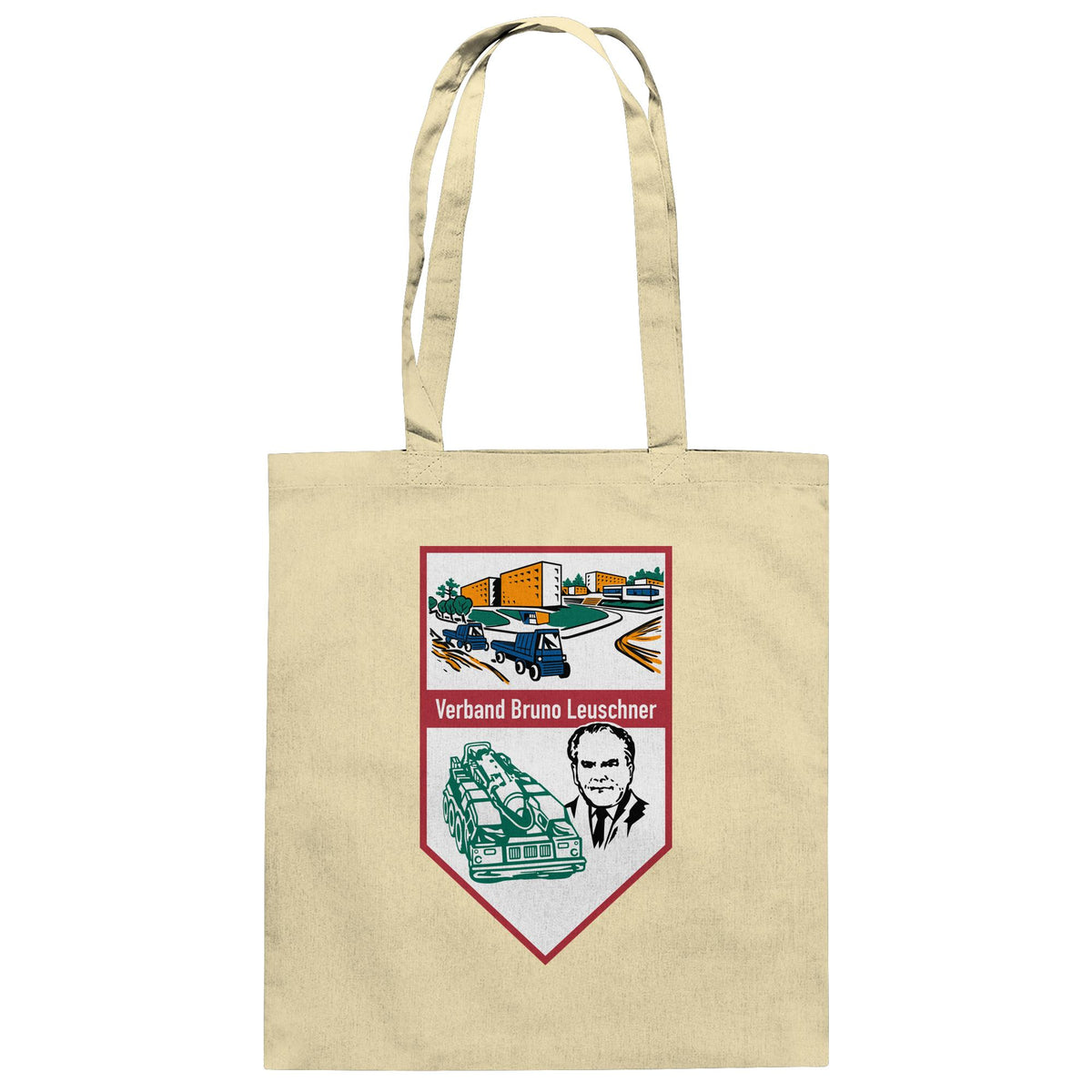 NVA - VERBAND BRUNO LEUSCHNER | DDR Ostalgie Baumwolltasche