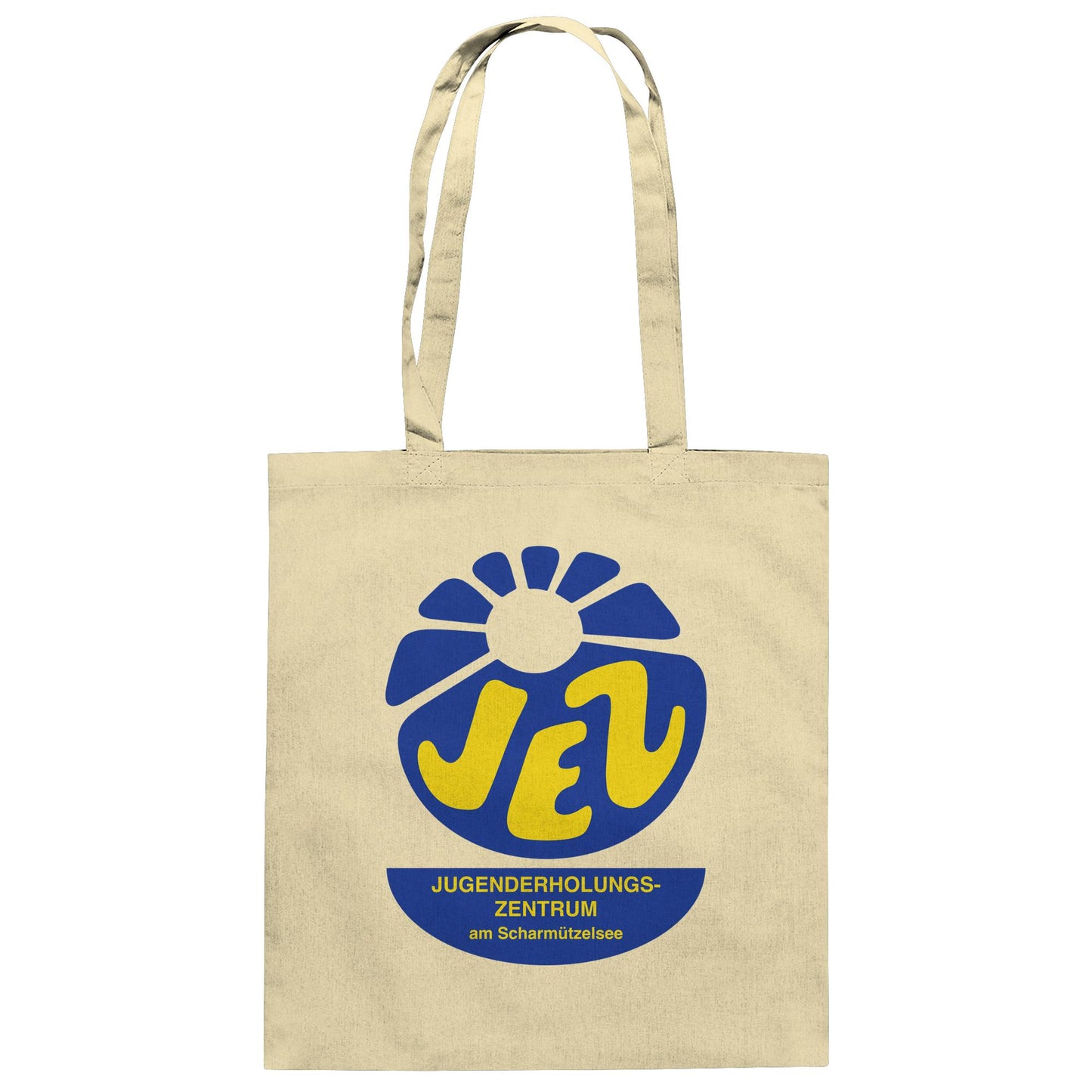 DDR Ostalgie Baumwolltasche • JEZ - JUGENDERHOLUNGSZENTRUM SCHARMÜTZELSEE