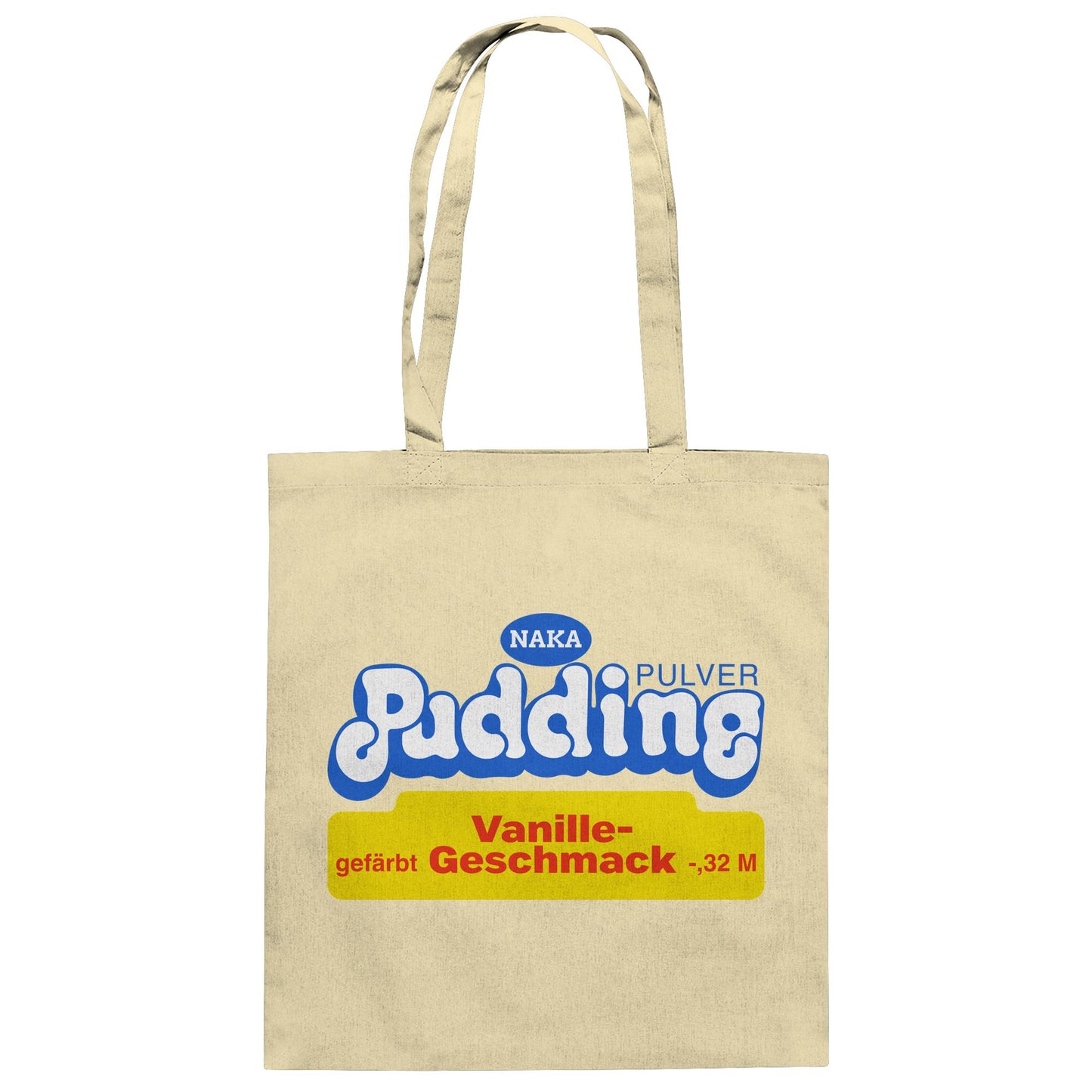 DDR Ostalgie Baumwolltasche • NAKA PUDDING-PULVER