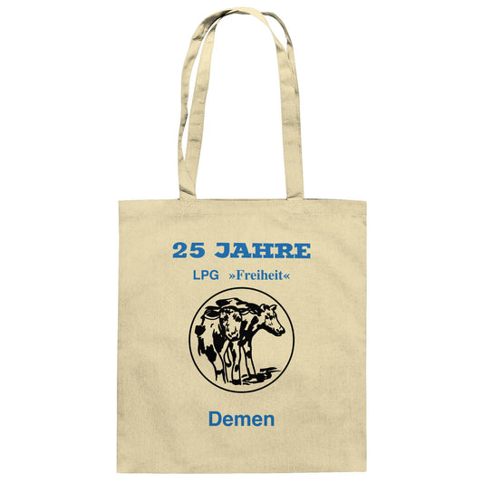 DDR Ostalgie Baumwolltasche • LPG FREIHEIT DEMEN (ORIGINAL WIMPEL)