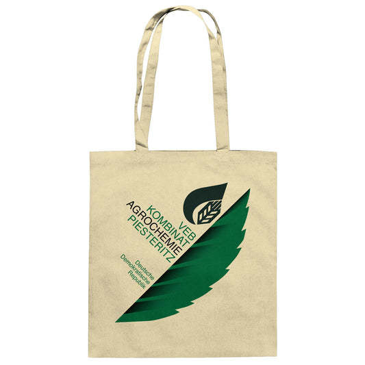 DDR Ostalgie Baumwolltasche • VEB KOMBINAT AGROCHEMIE PIESTERITZ
