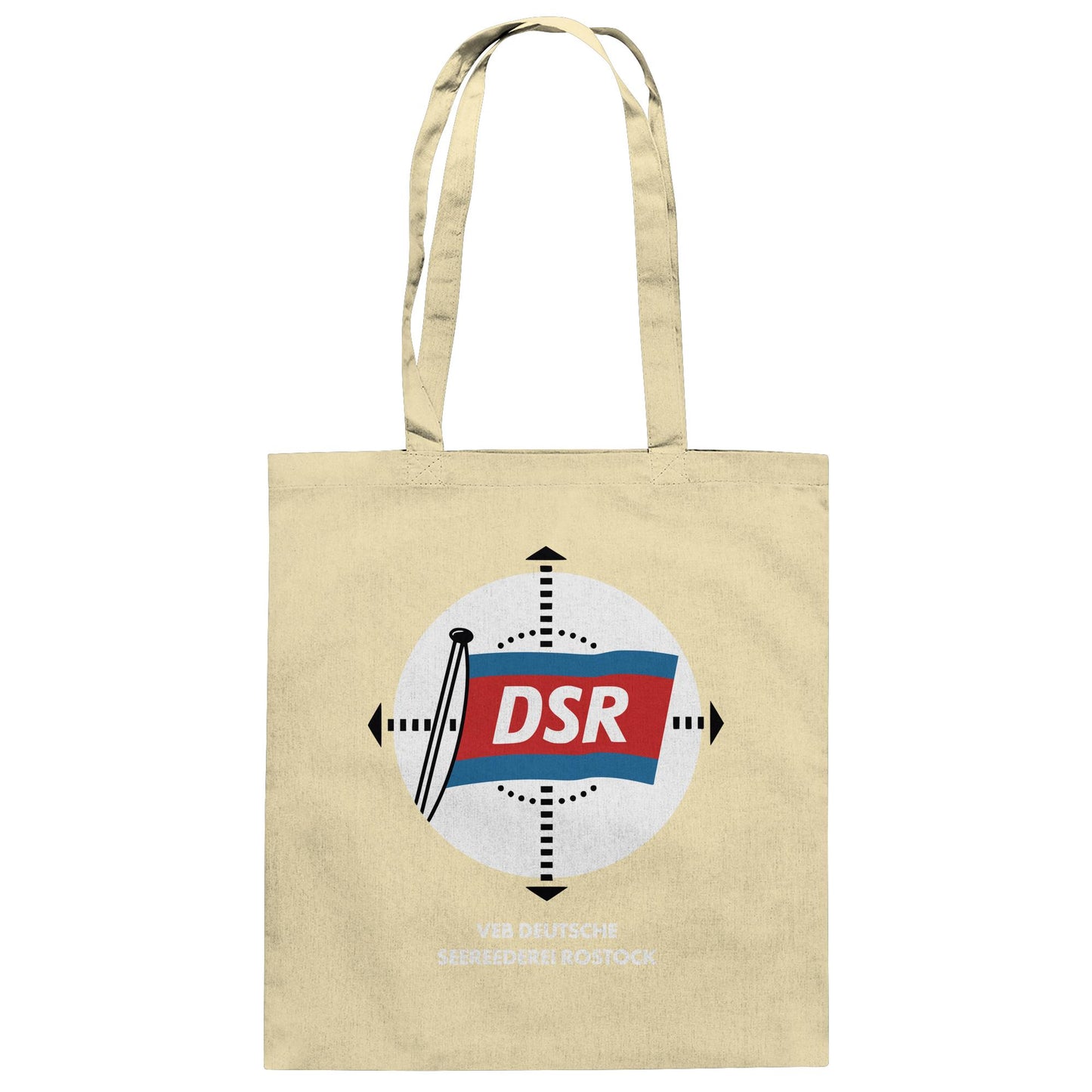 DDR Ostalgie Baumwolltasche • DSR - VEB DEUTSCHE SEEREEDEREI ROSTOCK