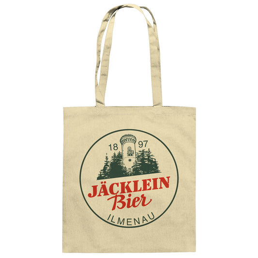 DDR Ostalgie Baumwolltasche • JÄCKLEIN BIER ILMENAU