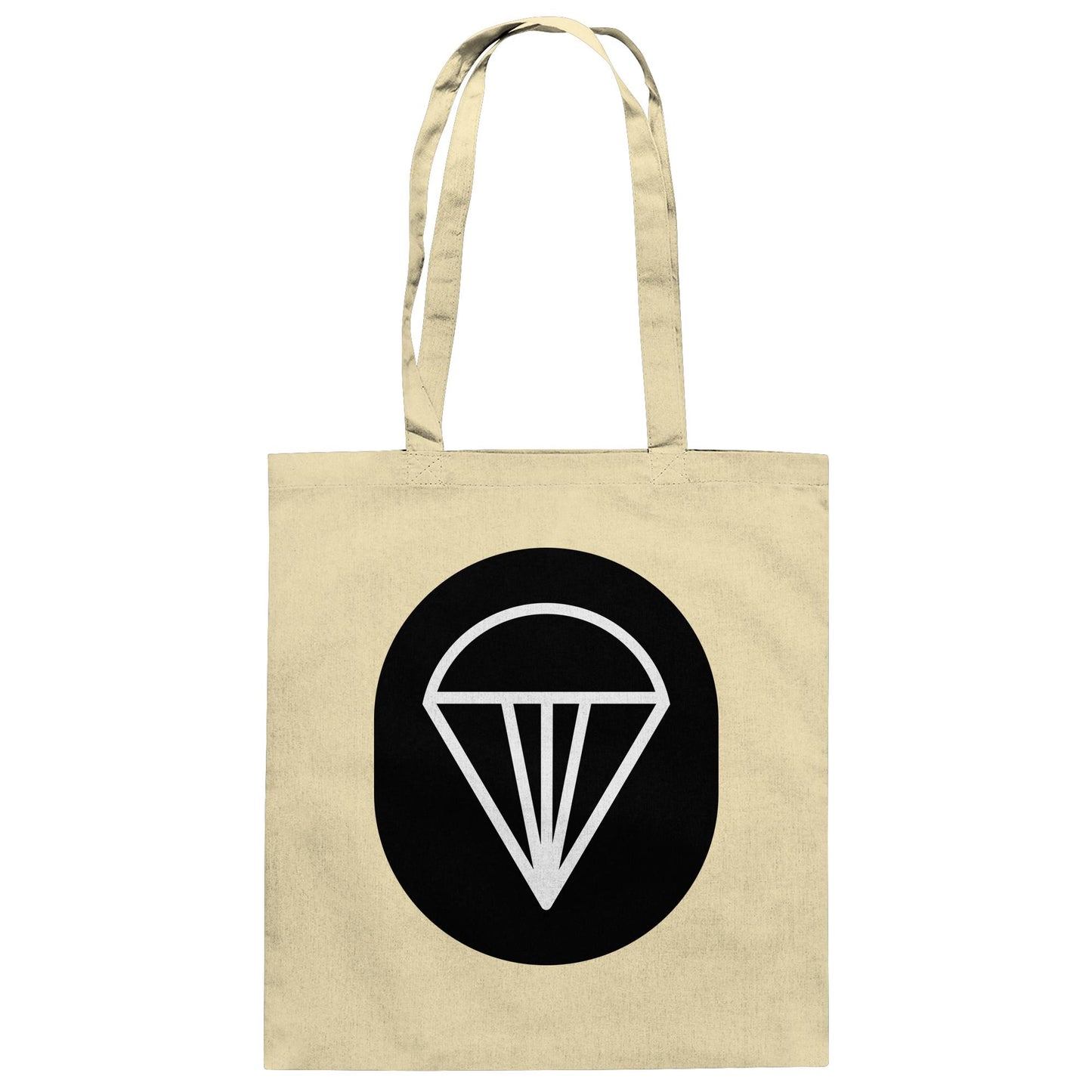 DDR Ostalgie Baumwolltasche • NVA EMBLEM - FALLSCHIRMJÄGER