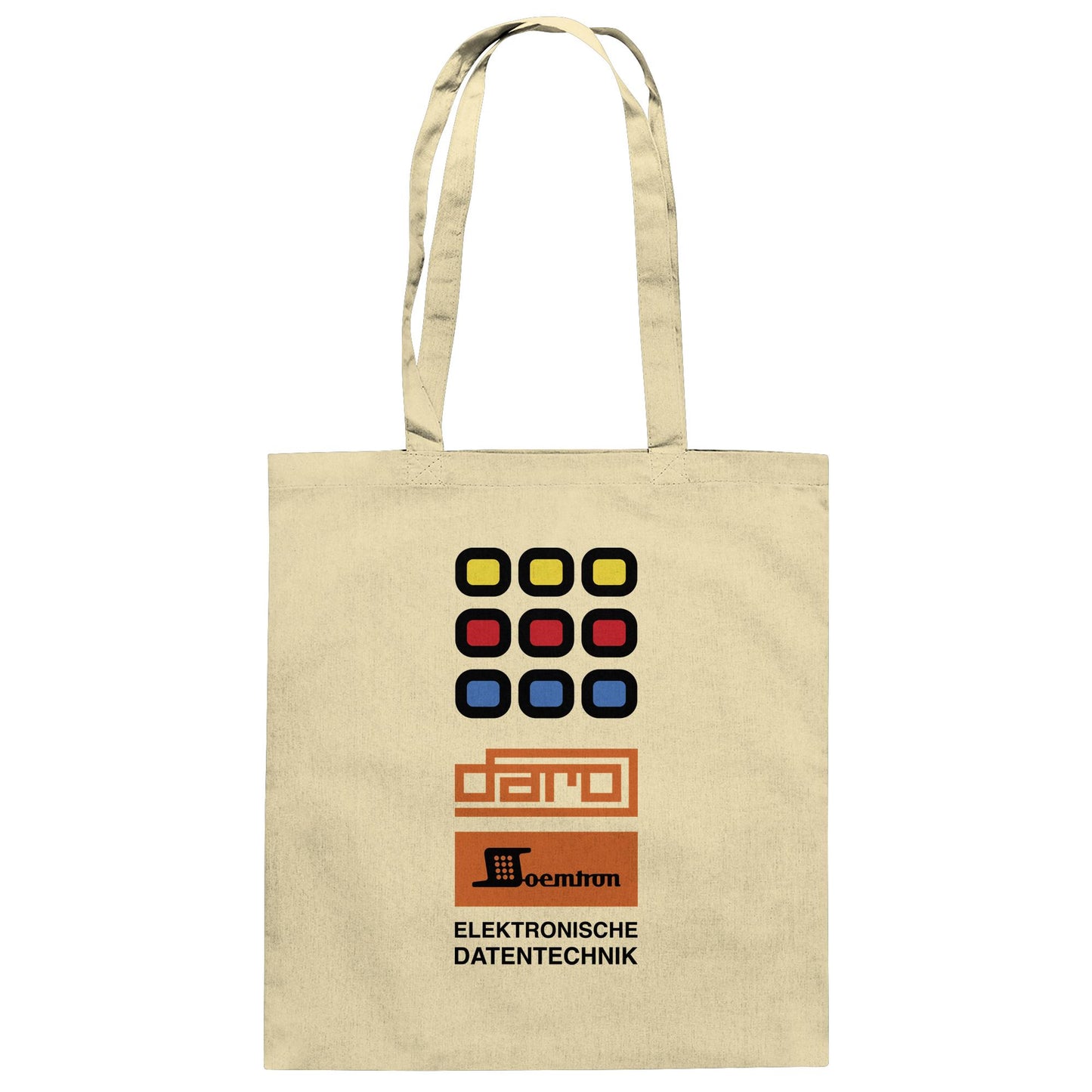 DDR Ostalgie Baumwolltasche • DARO - ELEKTRONISCHE DATENTECHNIK DDR