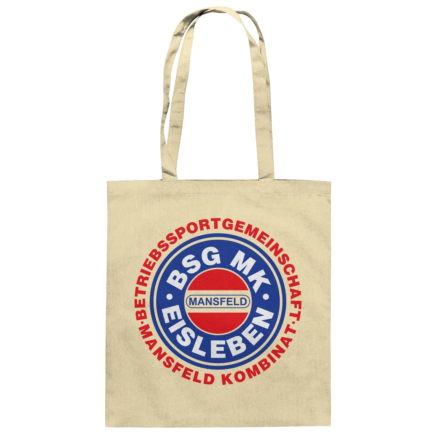 DDR Ostalgie Baumwolltasche • BSG MANSFELD KOMBINAT