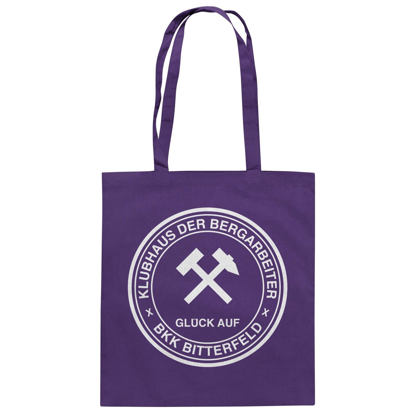 DDR Ostalgie Baumwolltasche • KLUBHAUS DER BERGARBEITER BITTERFELD