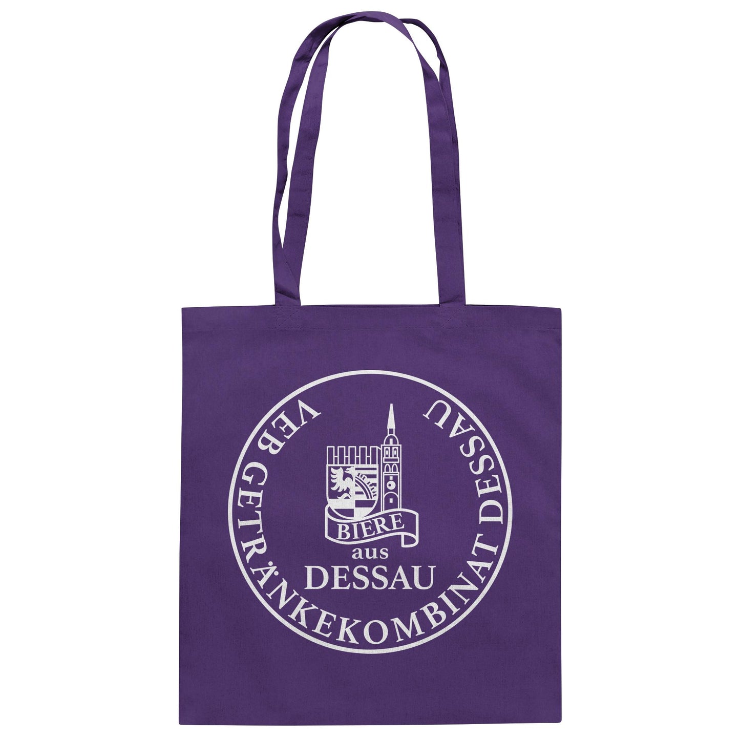 DDR Ostalgie Baumwolltasche • VEB GETRÄNKEKOMBINAT DESSAU BIERE