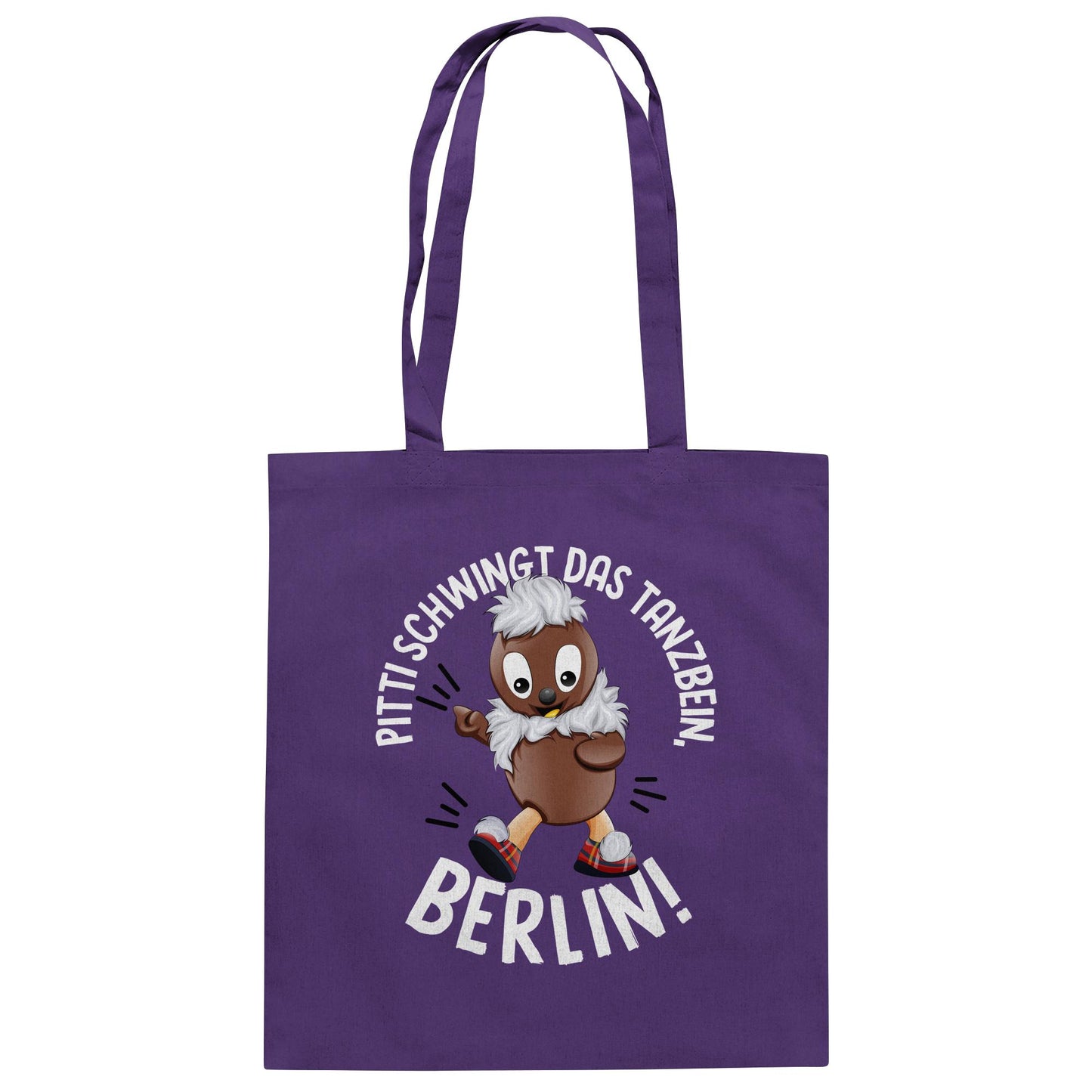 Pitti Stadt Nicki (Baumwolltasche) • PITTI SCHWINGT DAS TANZBEIN, BERLIN!