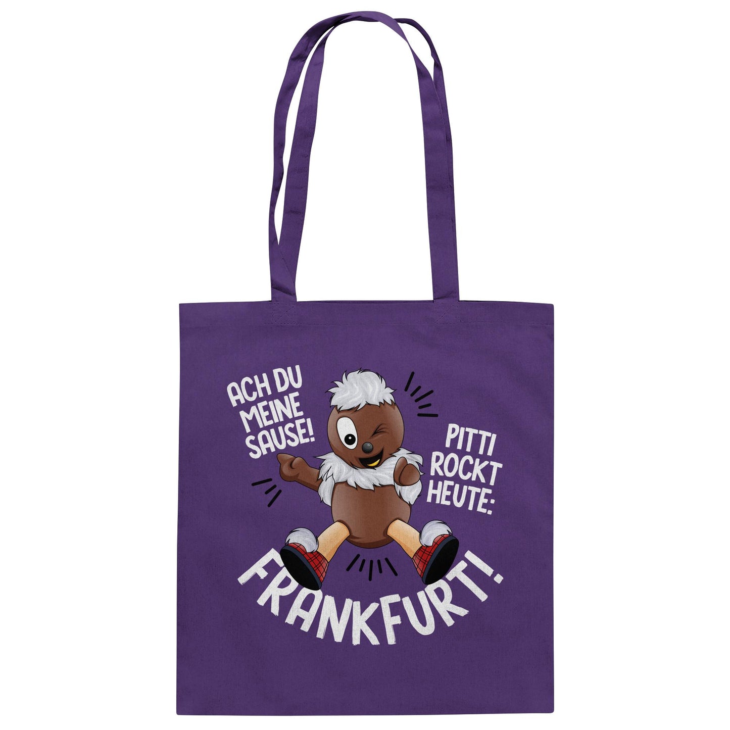 Pitti Stadt Nicki (Baumwolltasche) • PITTI ROCKT HEUTE FRANKFURT!