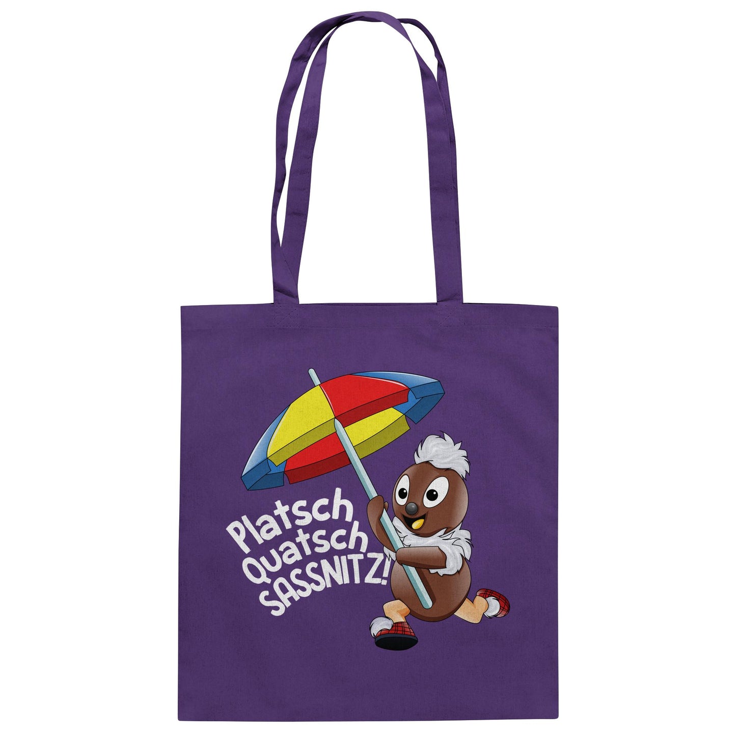 Pitti Stadt Nicki (Baumwolltasche) • PLATSCH QUATSCH SASSNITZ