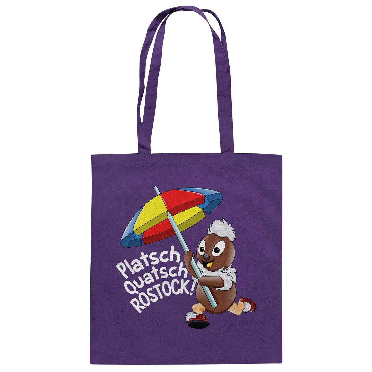 Pitti Stadt Nicki (Baumwolltasche) • PLATSCH QUATSCH ROSTOCK