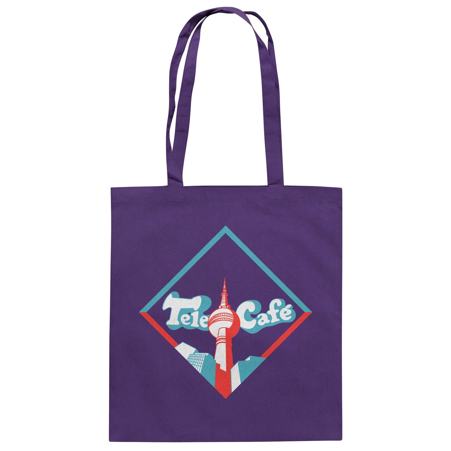 DDR Ostalgie Baumwolltasche • TELE CAFÉ IM FERNSEHTURM BERLIN