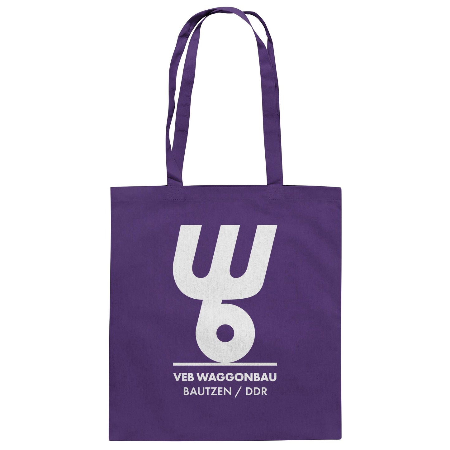 DDR Ostalgie Baumwolltasche • VEB WAGGONBAU BAUTZEN