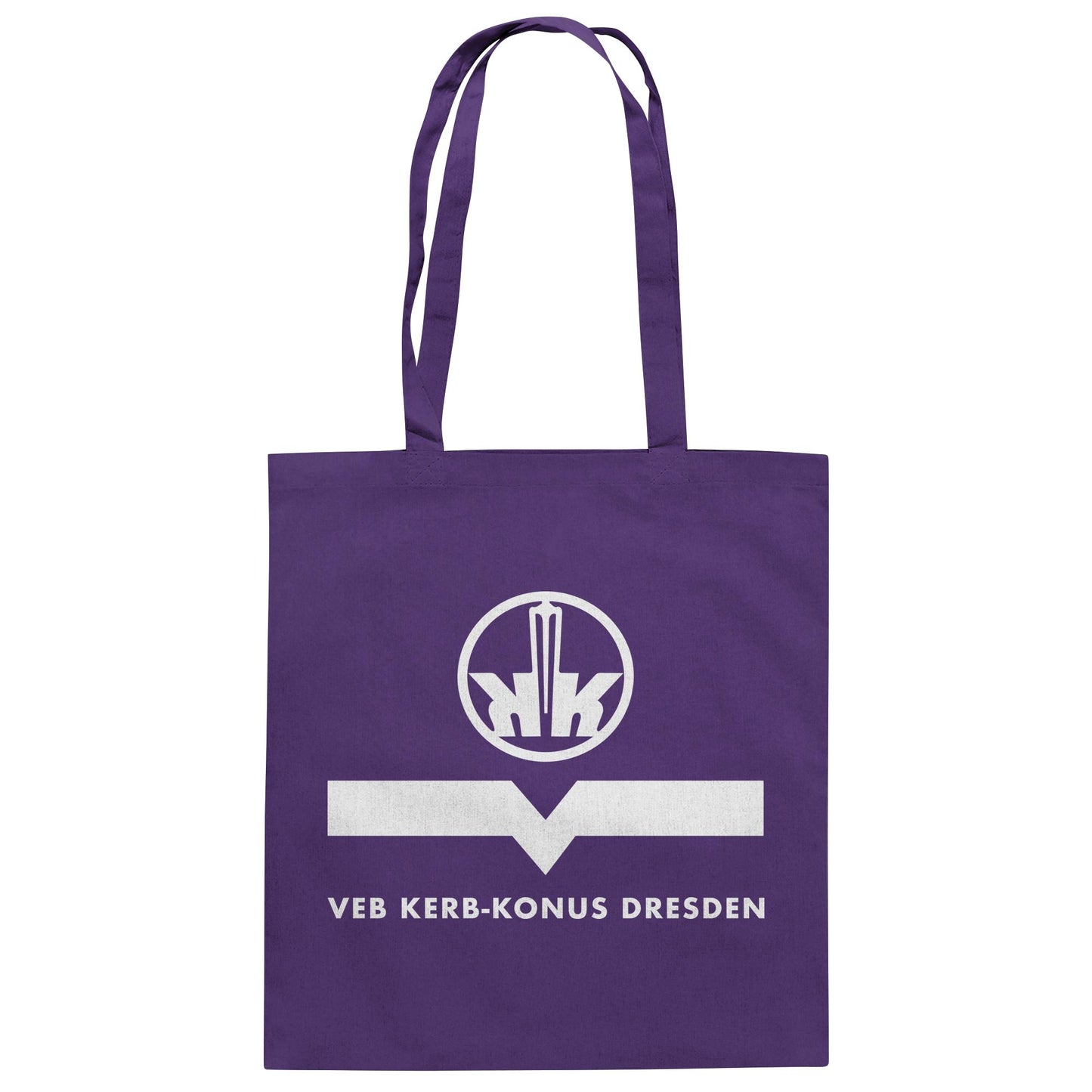 DDR Ostalgie Baumwolltasche • VEB KERB-KONUS DRESDEN