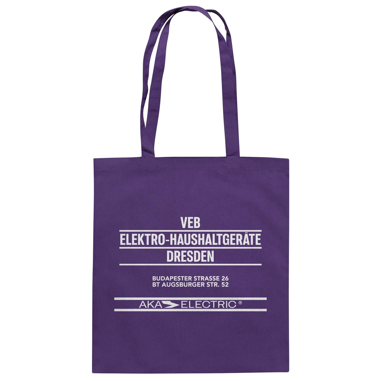 DDR Ostalgie Baumwolltasche • AKA ELECTRIC DRESDEN