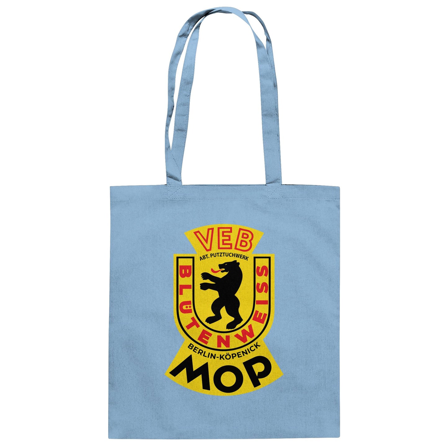 DDR Ostalgie Baumwolltasche • VEB PUTZTUCHWERK BERLIN-KÖPENICK