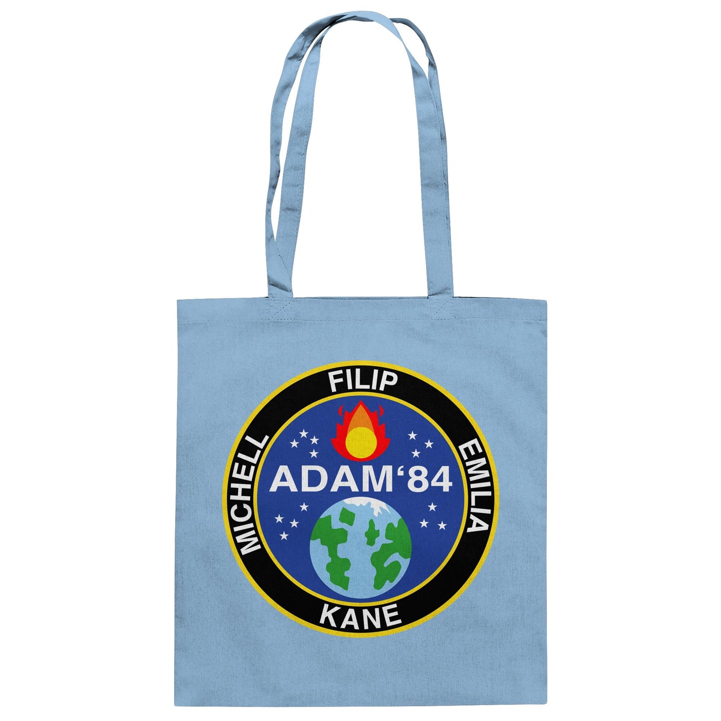 DDR Ostalgie Baumwolltasche • PROJEKT ADAM 84, DIE BESUCHER