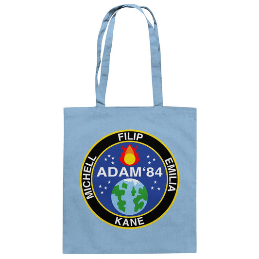 DDR Ostalgie Baumwolltasche • PROJEKT ADAM 84, DIE BESUCHER