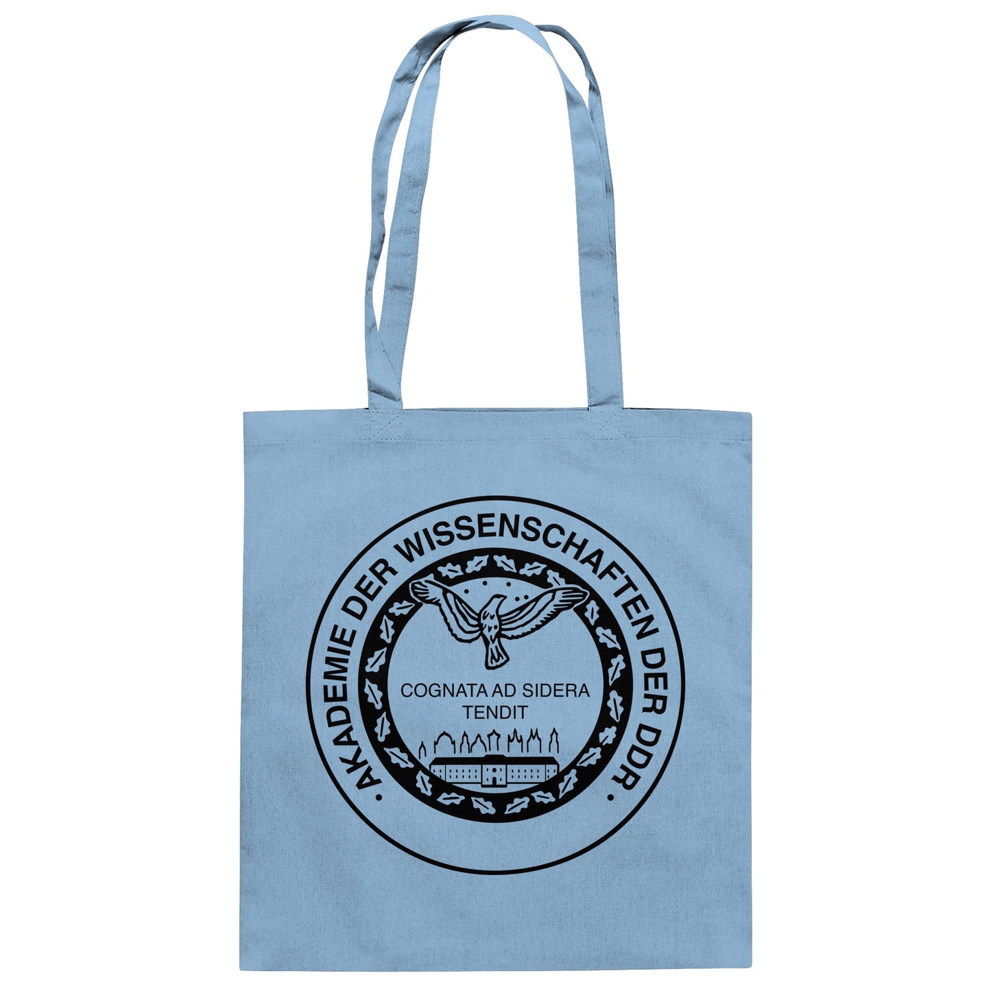DDR Ostalgie Baumwolltasche • AKADEMIE DER WISSENSCHAFTEN DER DDR