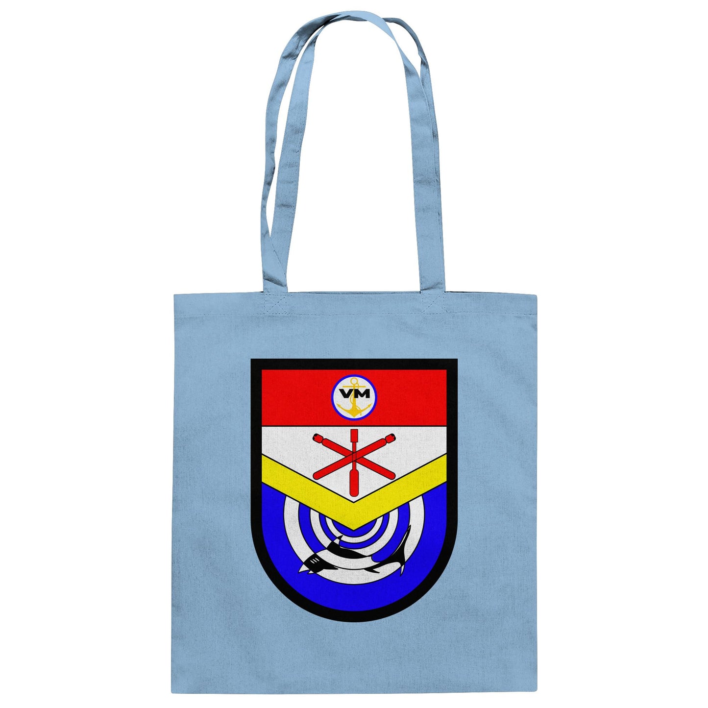 DDR Ostalgie Baumwolltasche • NVA EMBLEM - BOOTABWEHR SEESTREITKRÄFTE