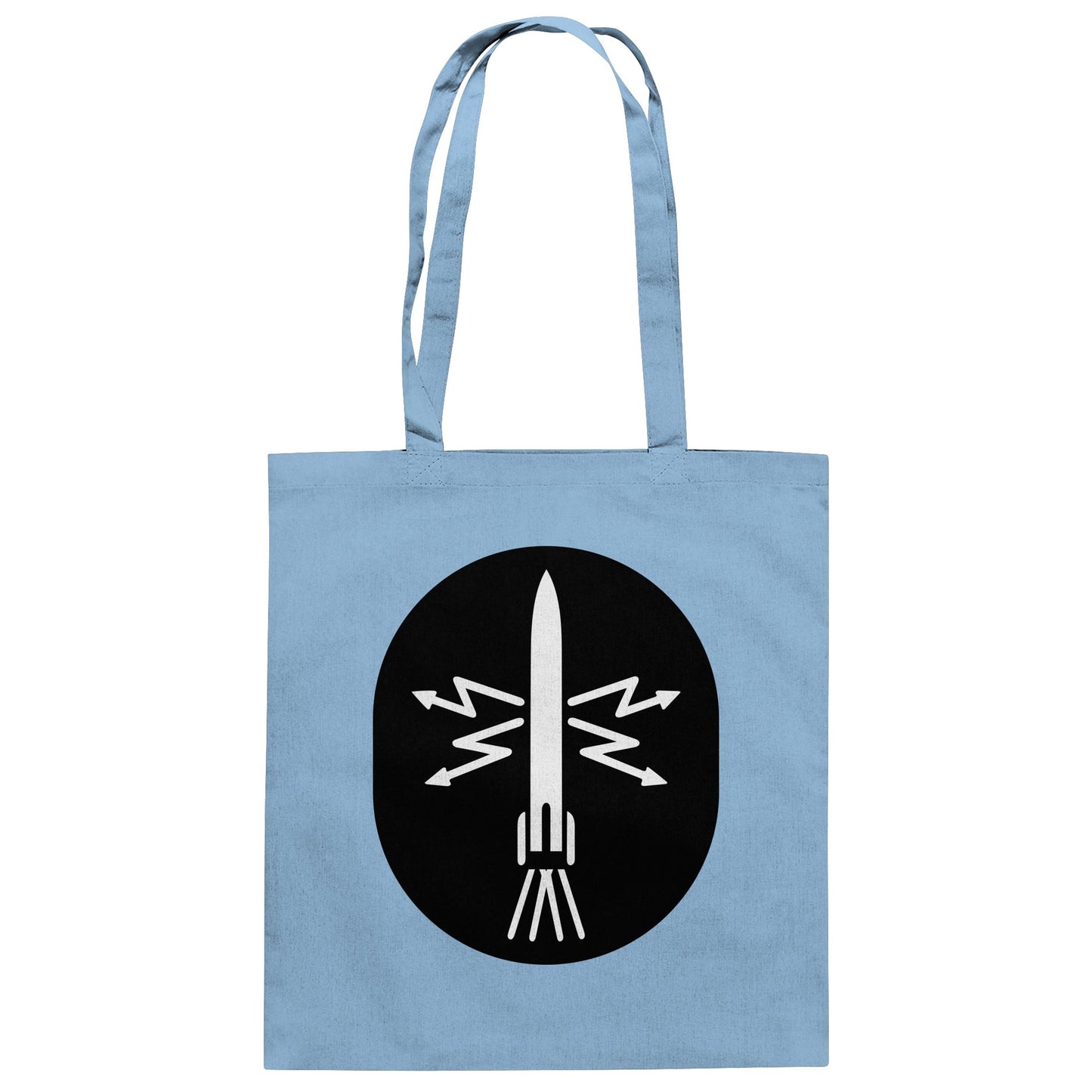 DDR Ostalgie Baumwolltasche • NVA EMBLEM - KANONIERE LUFTVERTEIDIGUNG