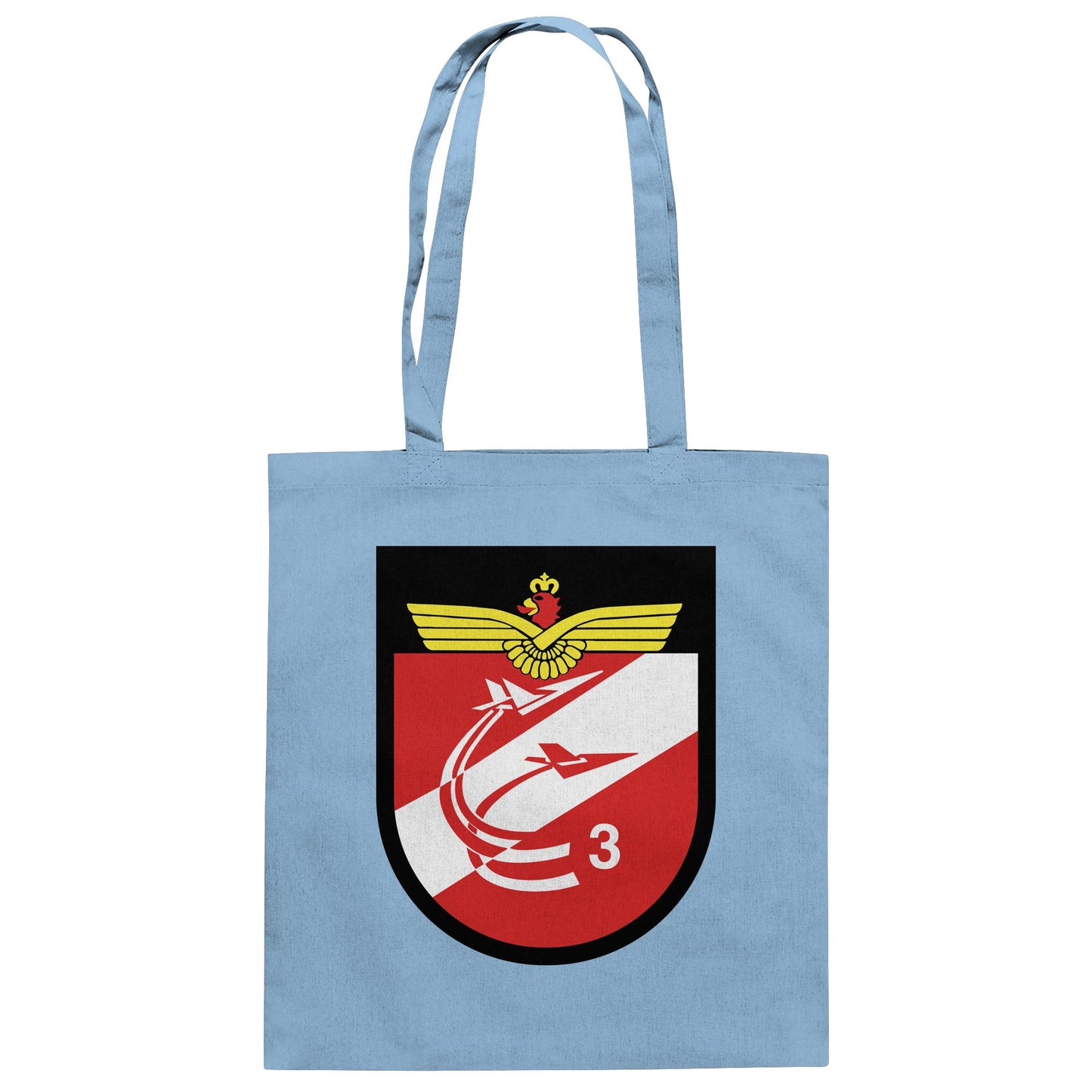 DDR Ostalgie Baumwolltasche • NVA EMBLEM - JAGDGESCHWADER 3
