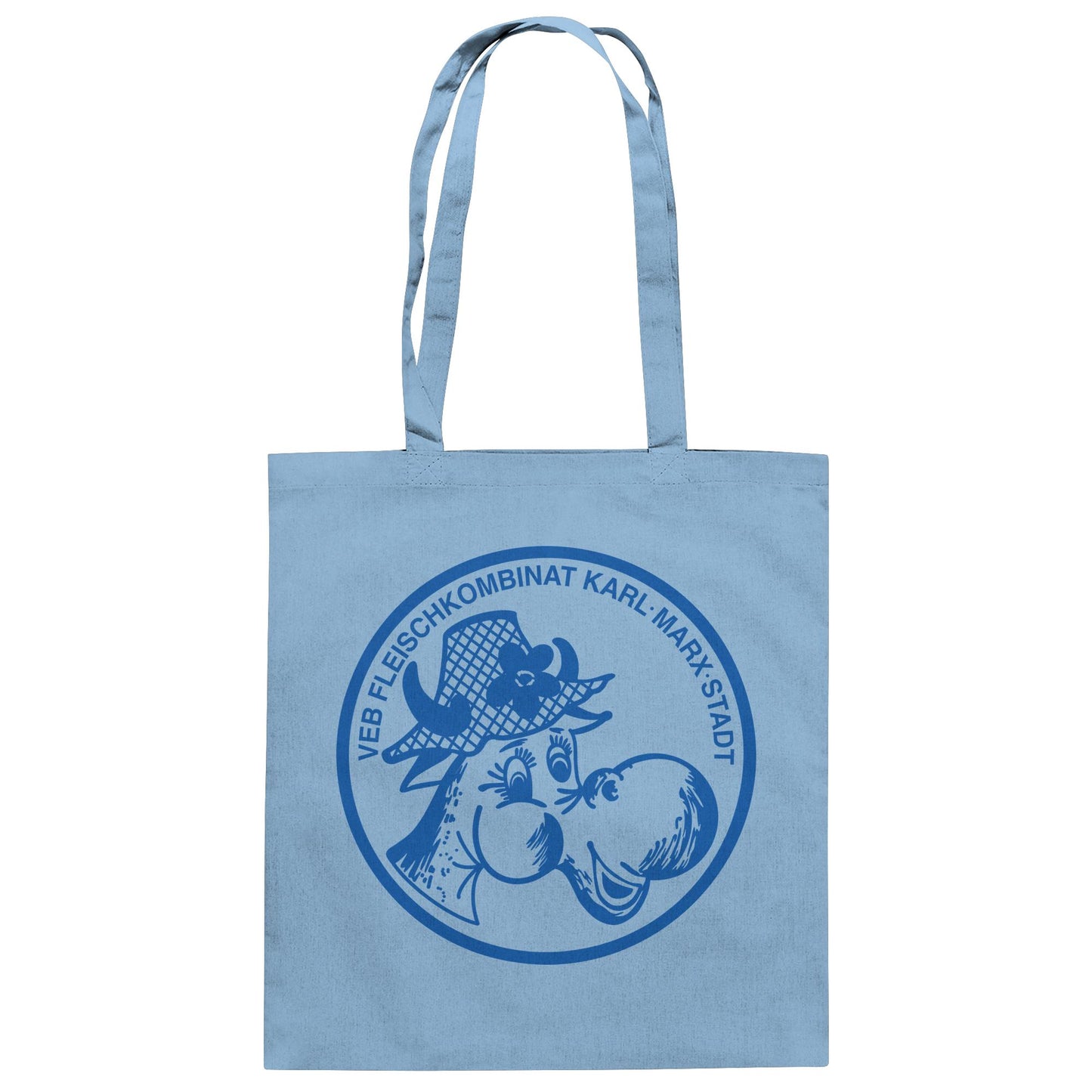 DDR Ostalgie Baumwolltasche • VEB FLEISCHKOMBINAT KARL-MARX-STADT