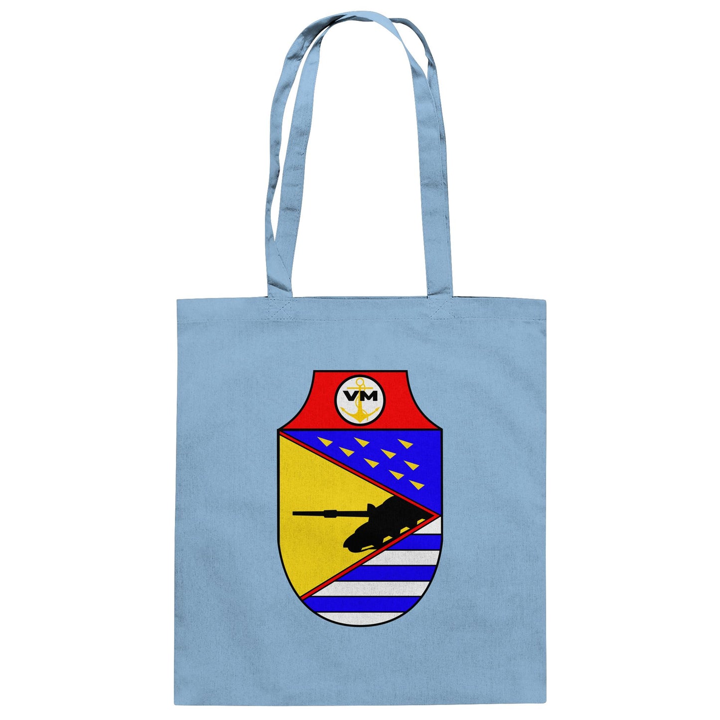 DDR Ostalgie Baumwolltasche • NVA EMBLEM - LANDUNGSKRÄFTE