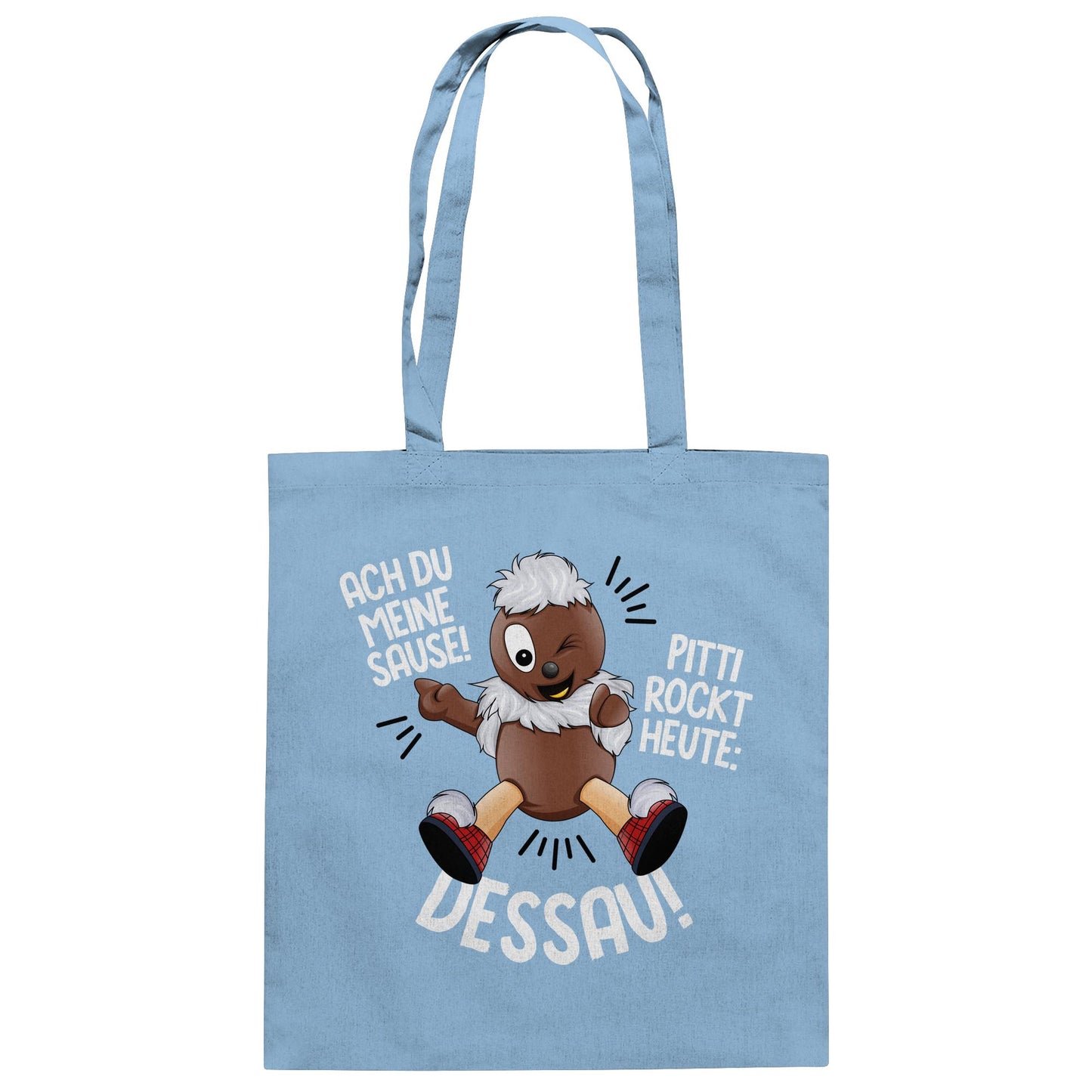Pitti Stadt Nicki (Baumwolltasche) • PITTI ROCKT HEUTE DESSAU!
