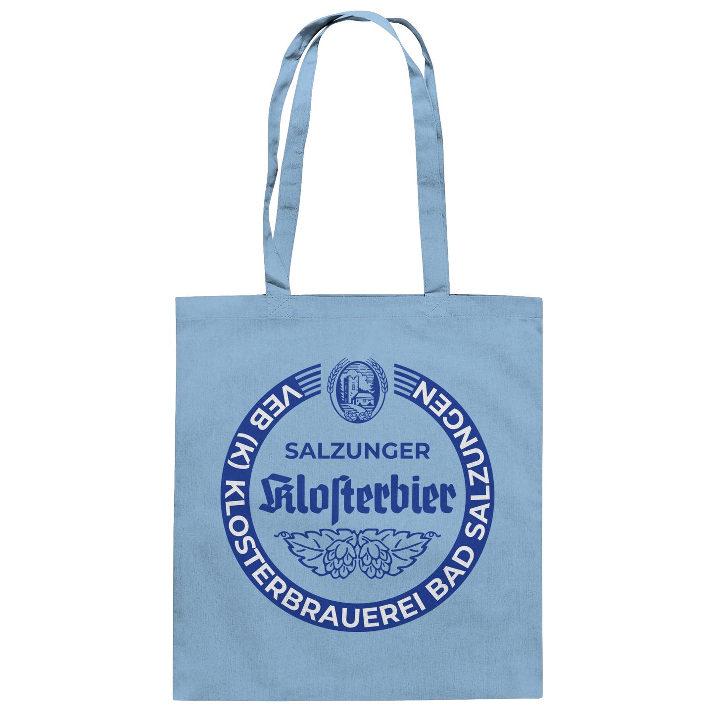 DDR Ostalgie Baumwolltasche • VEB KLOSTERBRAUEREI BIER BAD SALZUNGEN