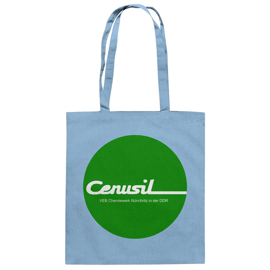 DDR Ostalgie Baumwolltasche • CENUSIL - VEB CHEMIE NÜNCHRITZ