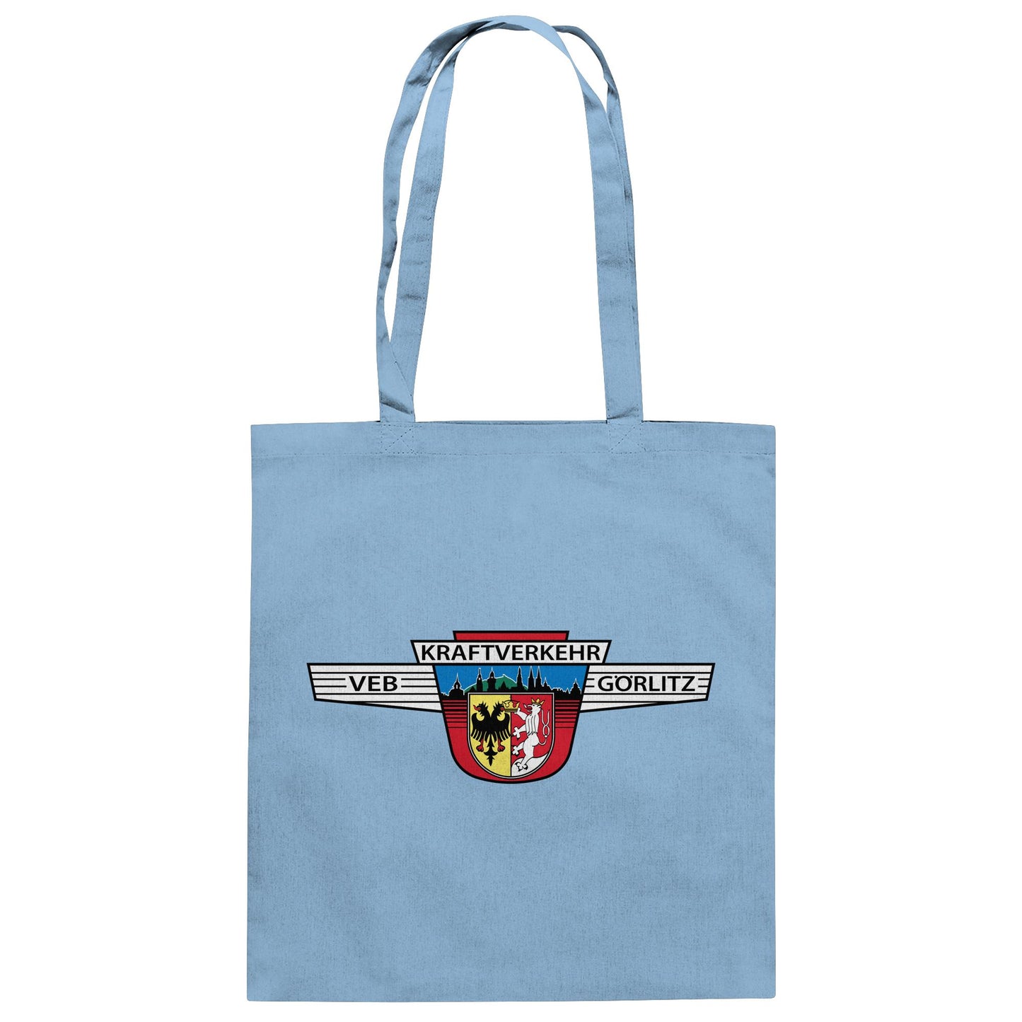 DDR Ostalgie Baumwolltasche • VEB KRAFTVERKEHR GÖRLITZ