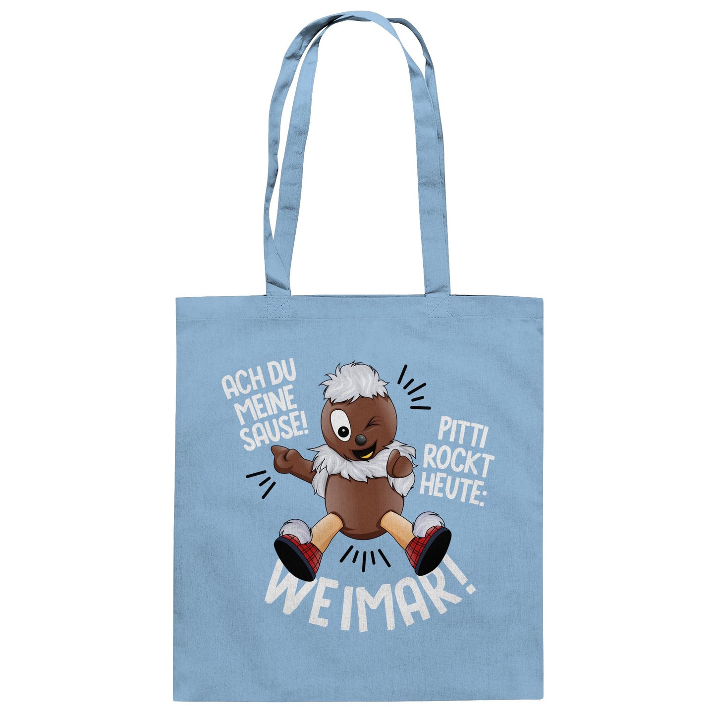 Pitti Stadt Nicki (Baumwolltasche) • PITTI ROCKT HEUTE WEIMAR!