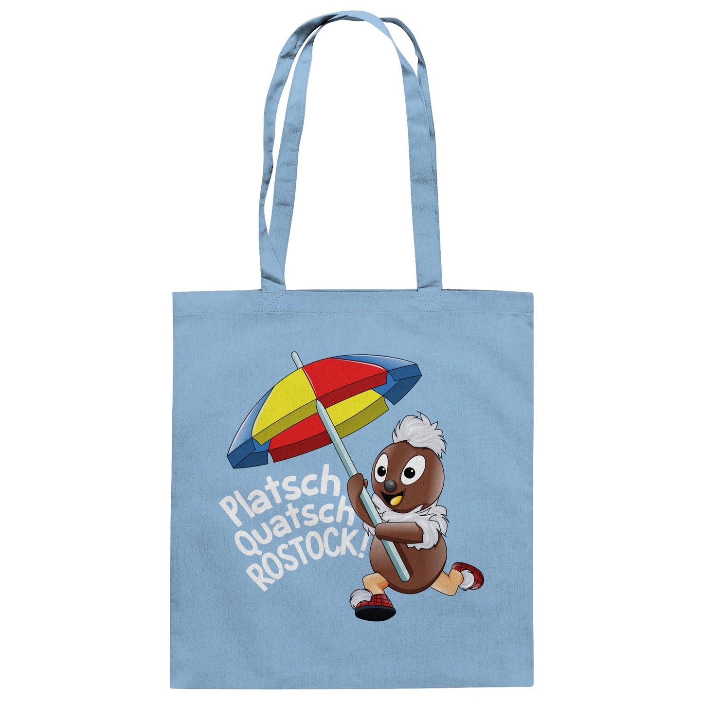 Pitti Stadt Nicki (Baumwolltasche) • PLATSCH QUATSCH ROSTOCK